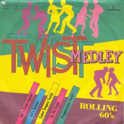 Rolling 60s Twist Medley Vinyl Single 7inch NEAR MINT Mercury
