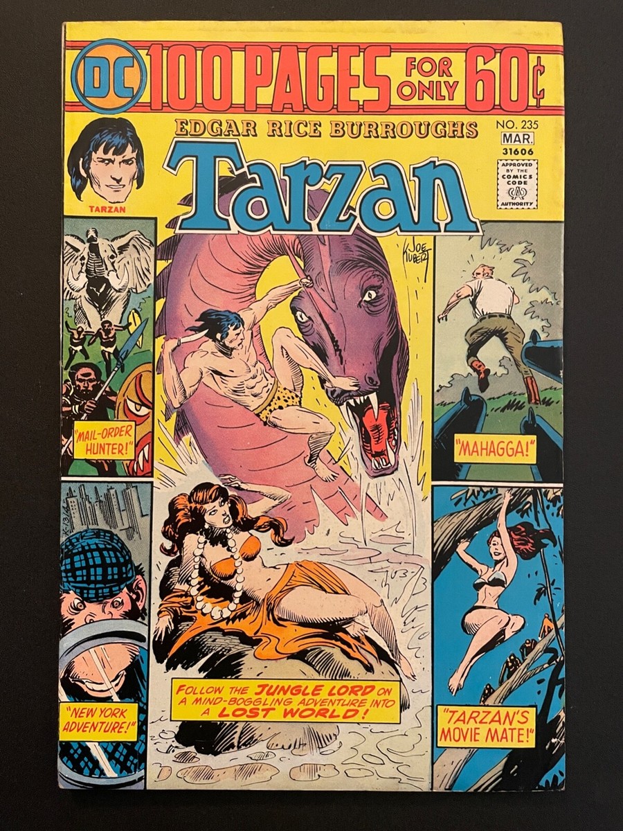 Tarzan vol.1 #235 1975 High Grade 7.0 DC Comic Book D59-36 | eBay