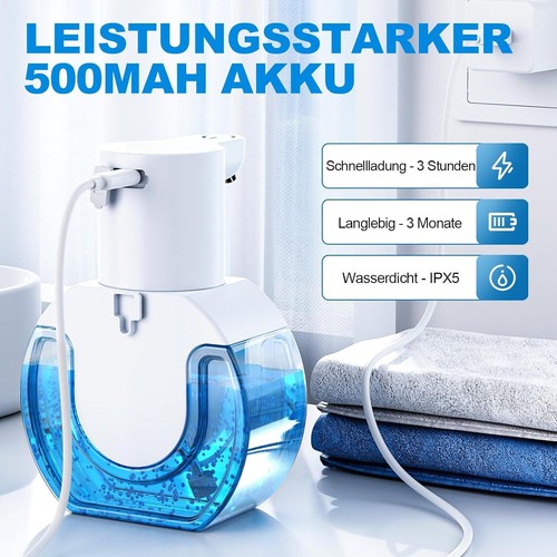 Automatisch Sensorspender Schaum Seifenspender 420ml Elektrischer Seifenspender - Bild 7 von 12