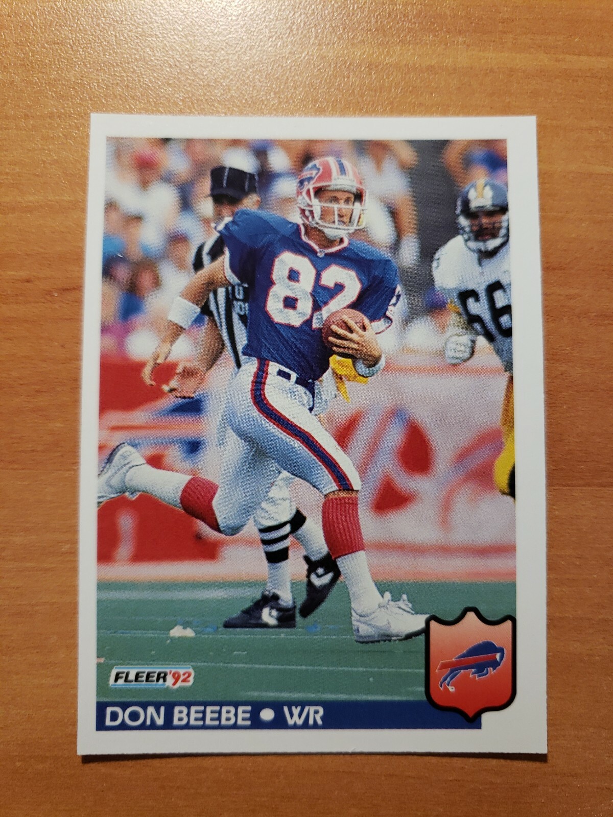 1992 Fleer #19 Don Beebe - Buffalo Bills - NFL - Fresh Pull