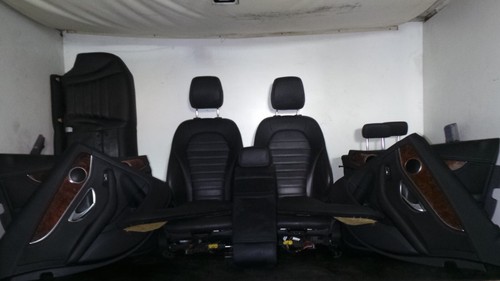 Y300-133 Mercedes W205 Limo. Lederausstattung Sitzheizung Ledersitze Komplett