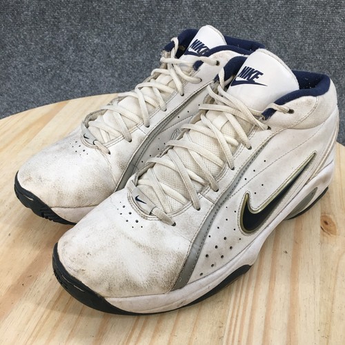 Nike Basketball Shoes Mens 12 White Overplay IV Lace Ip Sneakers 318853-141 | eBay