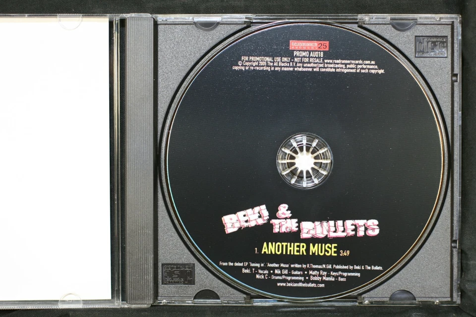  Beki & The Bullets ‎– Another Muse — промо-сингл — компакт-диск (C967) - Изображение 2 из 3