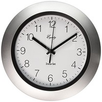 Equity By La Crosse 40222s 10 Inch Auto Set Wall Clock, New, Free Shipping on sale Equity By La Crosse 40222s 10 Inch Auto Set Wall Clock, New, Free Shipping on sale