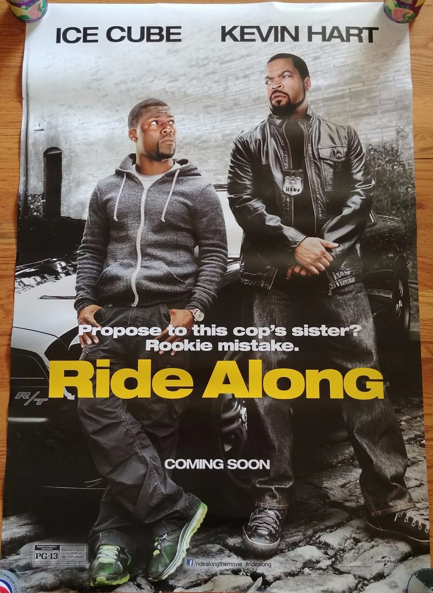 RIDE ALONG" KEVIN HART & ICE CUBE MOVIE POSTER 2 Sided ORIGINAL 27" x 40" |  eBay