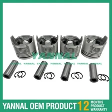 4X Piston std size 86mm For Mazda R2 diesel engine spare parts