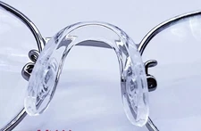 2 PCS U-Shaped Integrated Silicone Nose Pads – Comfortable Fit for Glasses