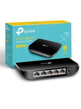 TP-Link TL-SG1005D 5-Port Gigabit Ethernet Desktop Switch New Sealed