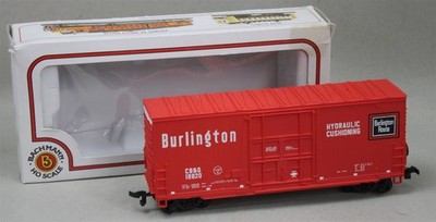BACHMANN 76036 41' Hi-Cube Smooth Side Box Car Burlington CB&Q 19820 HO Scale