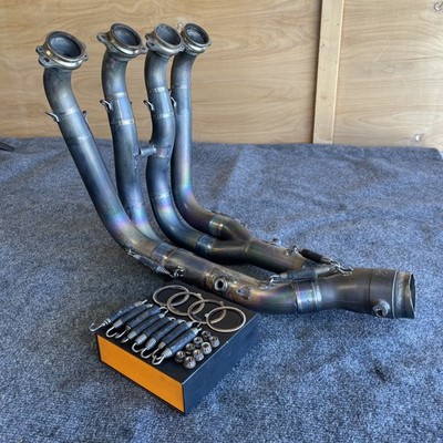 09-14 BMW S1000RR Akrapovic  Titanium Header  EXHAUST SYSTEM *** Minor Damage