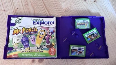 3 leapfrog leapster explorer Games UNTESTED