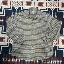 LL Bean Traditional Fit Flannel 100 Cotton Long Sleeve Shirt Sz L Model 0JWV3
