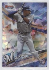 2017 Bowman's Best Atomic Refractor Lewis Brinson #42 0w8