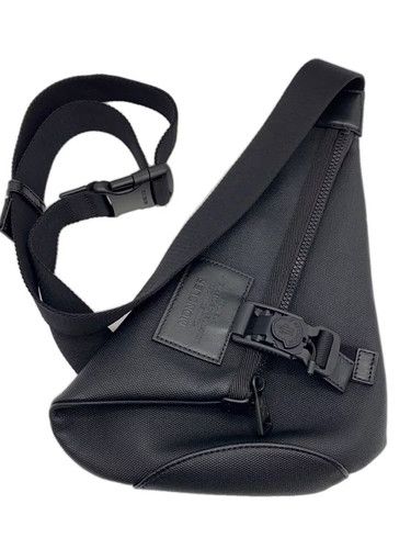 Moncler NAKOA TRIANGLE J209A5L00001 Shoulder Bag Nylon BLK Unisex #SSB12979