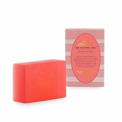 The Paradise Tree Kashmiri Saffron Luxury Soap For All Skin Types 100gm