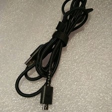 Nylon Braided Cable USB To Micro-USB for Logitech G533 G633 G933 Gaming Headset