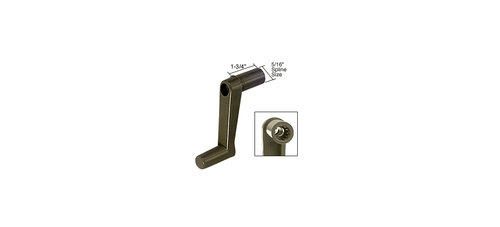 CRL R7001 1-3/4" RV Window Crank Handle Tan - 第 2/5 張圖片