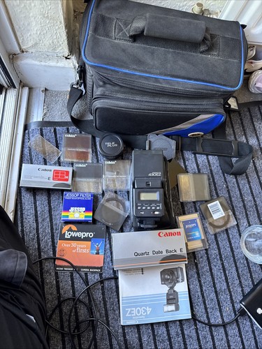 Canon Speedlite 430EZ II Shoes Mount Flash In Vgc Accessories Only