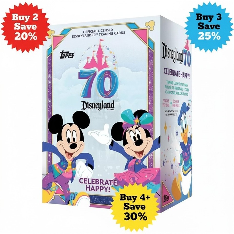 2025 Topps Disneyland 70th Anniversary Base Cards Complete Your Set! You Pick!
