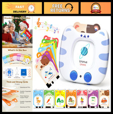 Bilingual Talking Flash Cards for Toddlers 1-5, 454 Words, Durable  Easy to Use