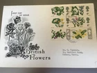 GB STAMPS RARE FIRST DAY COVER 1967 FLOWERS PHOSPHOR