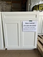 Kitchen Cabinets RTA Shaker White | Soft Close | All Sizes | In Stock Now