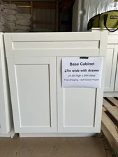 Kitchen Cabinets RTA Shaker White | Soft Close | All Sizes | In Stock Now