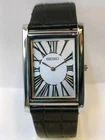 VINTAGE SEIKO SLIM QUARTZ SILVER DIAL JAPAN MEN'S WORKING DRESS WATCH
