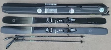 Armada Declivity 102 Skis G1 172 cm r-17.5m with Bindings Case Leki Poles - READ