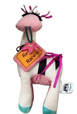 Rare Retired Jellycat Retro Racers Zebra 