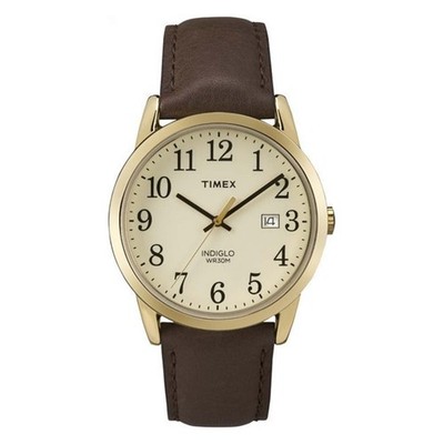 Timex Easy Reader Herren 38mm Datum Fenster Quarz Uhr