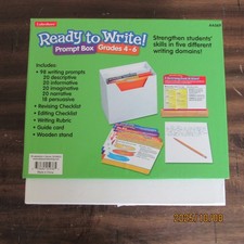 Lakeshores Ready to Write Prompt Box Grades 4-6-98 Prompts-Writing Exercises