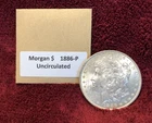 1886-P  Morgan SILVER Dollar ~  My #403