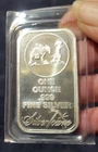 1 troy ounce .999 fine silver.  SilverTowne prospector silver bar. Sealed.