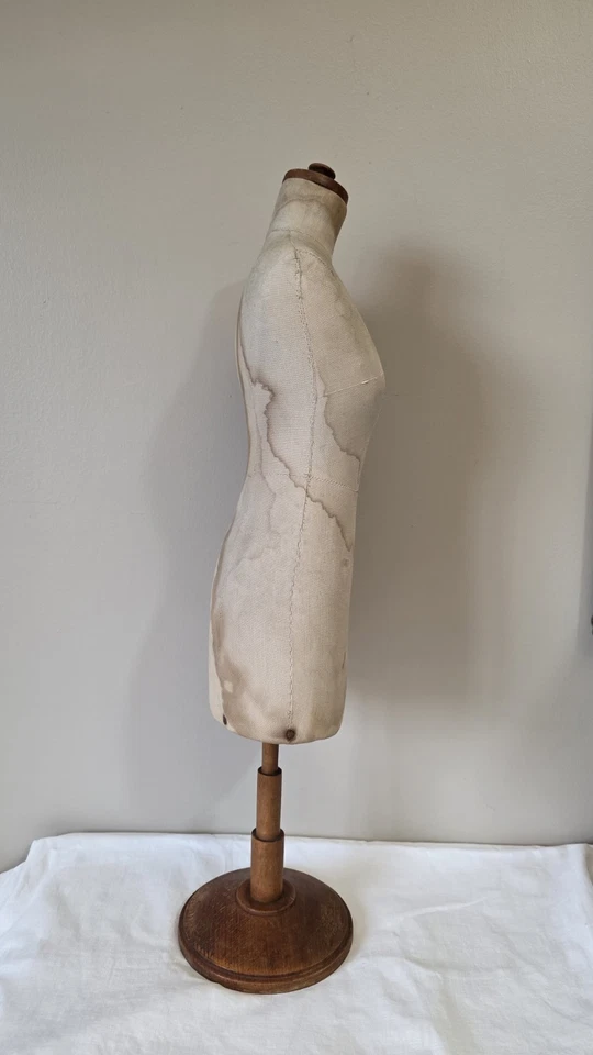 Stockman Petit Mannequin De Table Couture Ancien - Photo 4/4