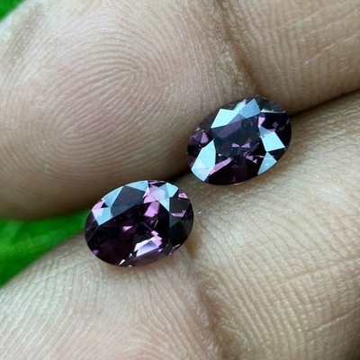 2.63 Cts | natural loose|Spinel | Purple | Oval Shape | Stepcut - Burma