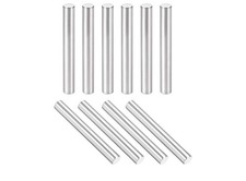 Top Vigor 10pcs 6mm x 50mm Dowel Pin Shelf Support Pegs Stainless Steel