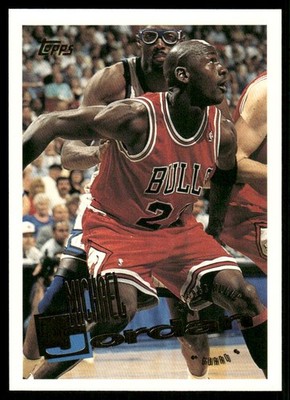 1995-96 Topps Michael Jordan #277 Chicago Bulls
