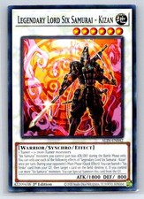 Legendary Lord Six Samurai - Kizan ALIN-EN042 Prices | YuGiOh