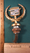 Ch84 Cadillac Hood Ornament Vintage Gold 1988-91 1614464 Eldorado Deville