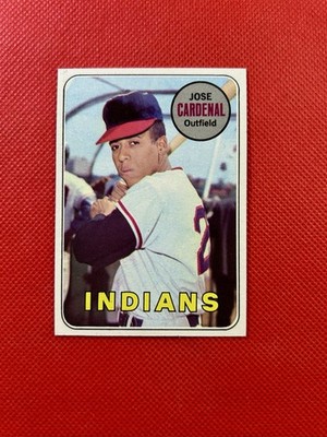 1969 Topps #325 Jose Cardenal Cleveland Indians high-end NM-MT         B69#325A1
