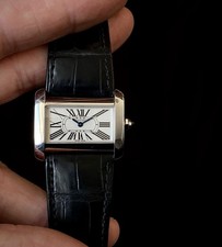 2000s Cartier Tank Divan ref 2599 31.75mm Steel case Cartier Quartz cal 157