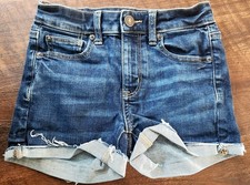 American Eagle Outfitters Women's Blue Denim Stretch Shorts Size 00