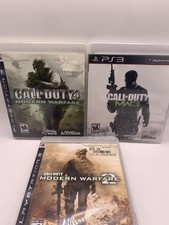 Call of Duty Modern Warfare 1 + 2 + 3 Bundle - PlayStation 3 PS3 All CIB Tested