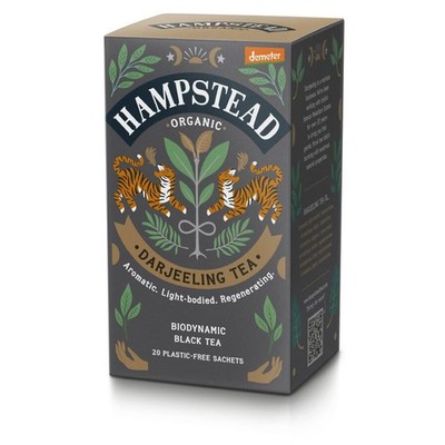 Darjeeling - Schwarztee 20 Beutel 40g | HAMPSTEAD TEA LONDON