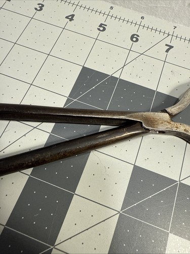 Antique Premium Professional C 9 Iron Hair / Mustache Curling Iron Germany - Picture 6 of 8