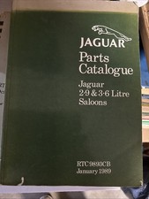 1992-1995 Jaguar XJ6 XJ40 with 2.9L 3.6L Engine Parts Catalog Manual 1993 1994
