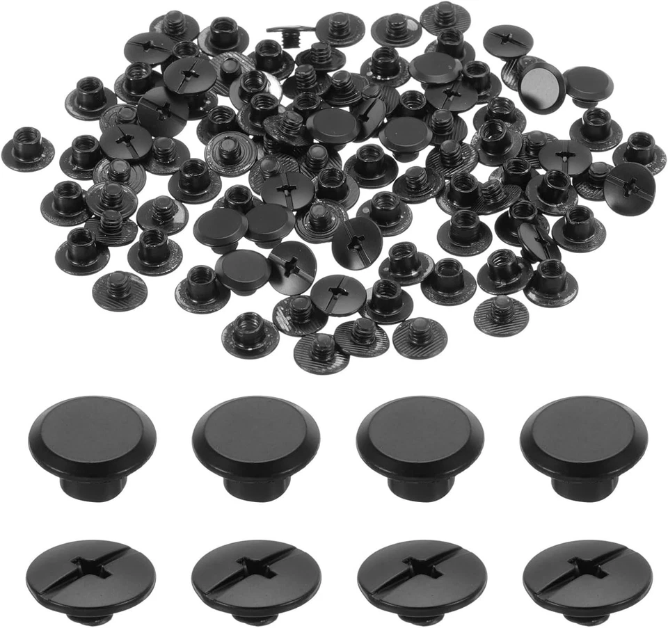 Juego de 50 tornillos de fijación de cabeza Phillips de metal con tornillo Chicago M5 x 4 mm... Foto 3 de 4