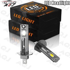 H1 Led Headlight Kit 6000k White Bulbs High Beam For Chevrolet Optra 2004-2007