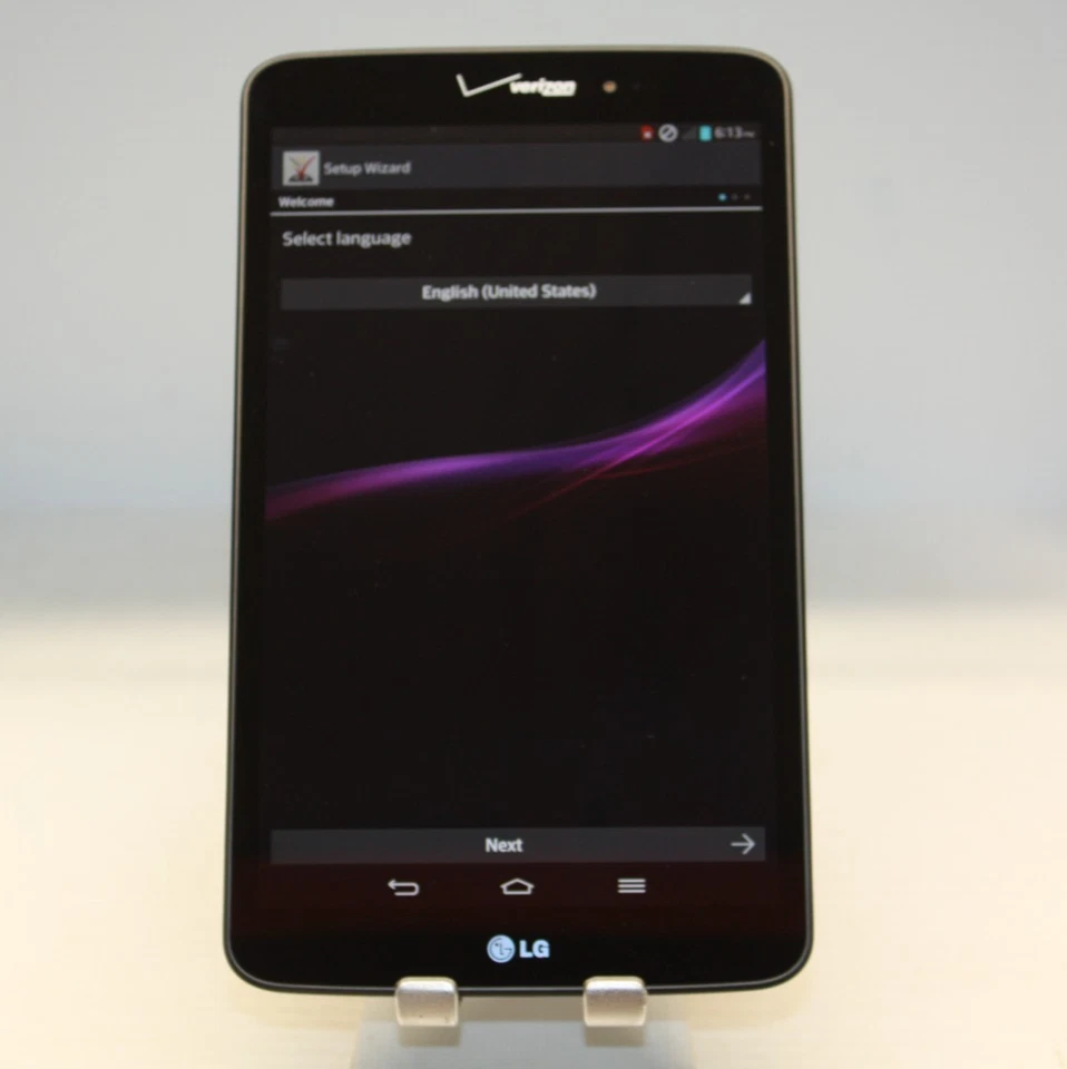 LG G Pad VK810 - 16GB - Wi-Fi + 4G (Verizon) 8.3in Tablet - Black - Image 2 of 4